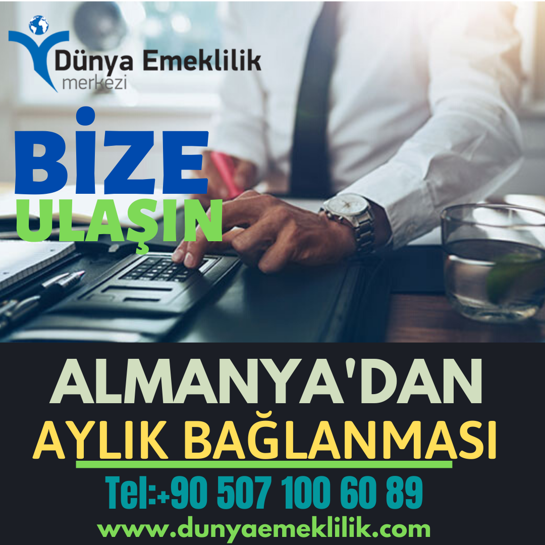 Almanya'dan Emekli Maaşı