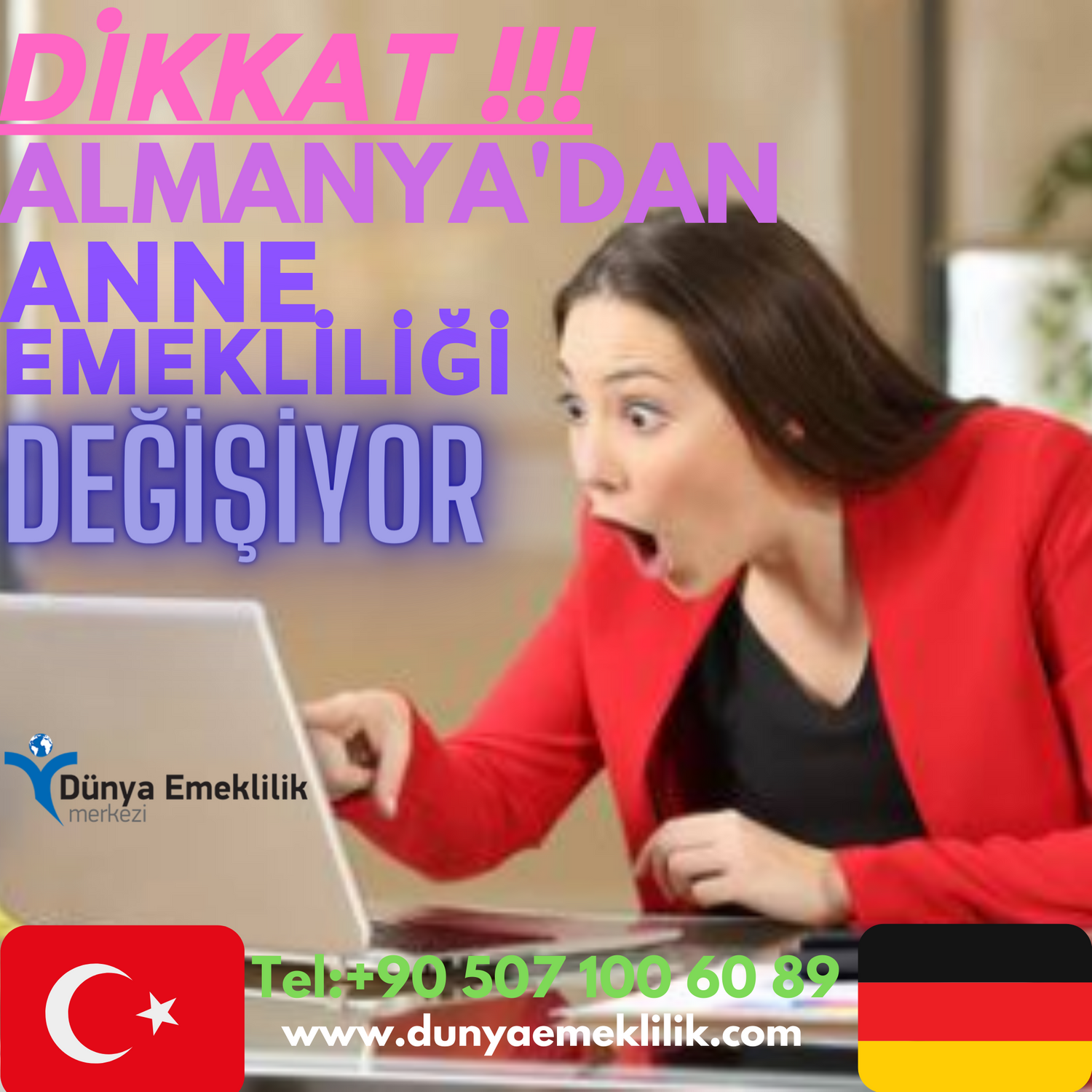 DİKKAT!... ALMANYA'DAN ANNE EMEKLİLİĞİ DEĞİŞİYOR MU?