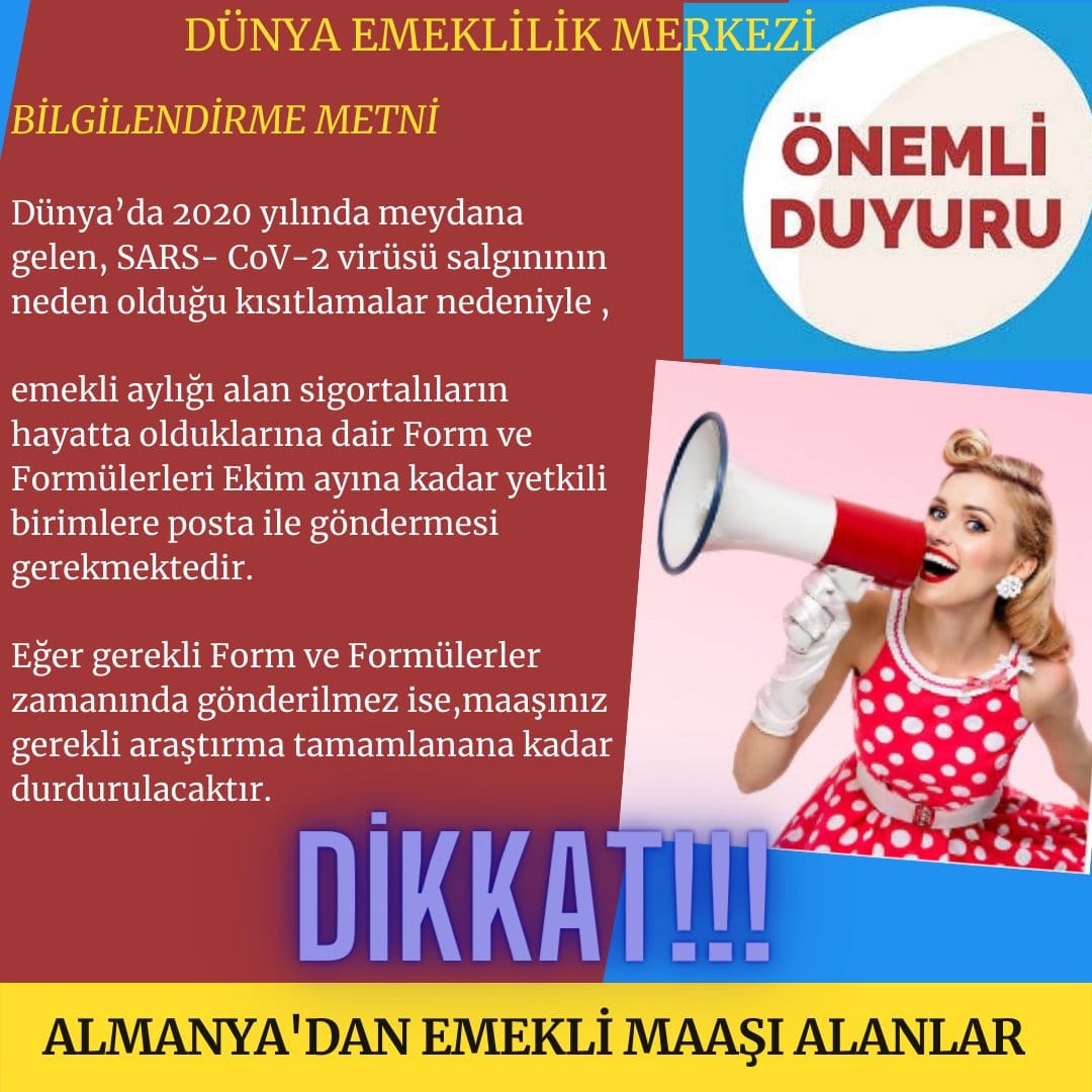 BİLGİLENDİRME!.. EKİM AYI SON!..
