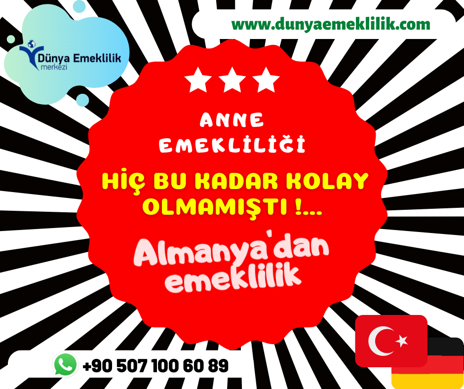 Anne Emekliliği Hiç Bu Kadar Kolay Olmamıştı.!!!