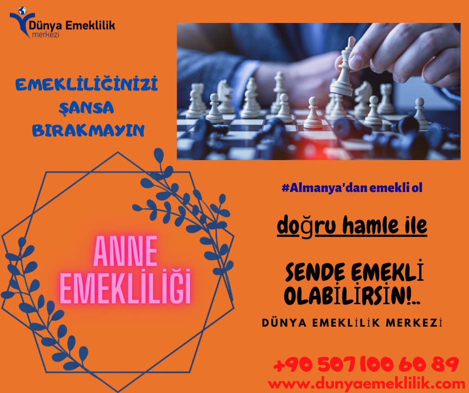 EMEKLİLİĞİ ŞANSA BIRAKMAYIN!..