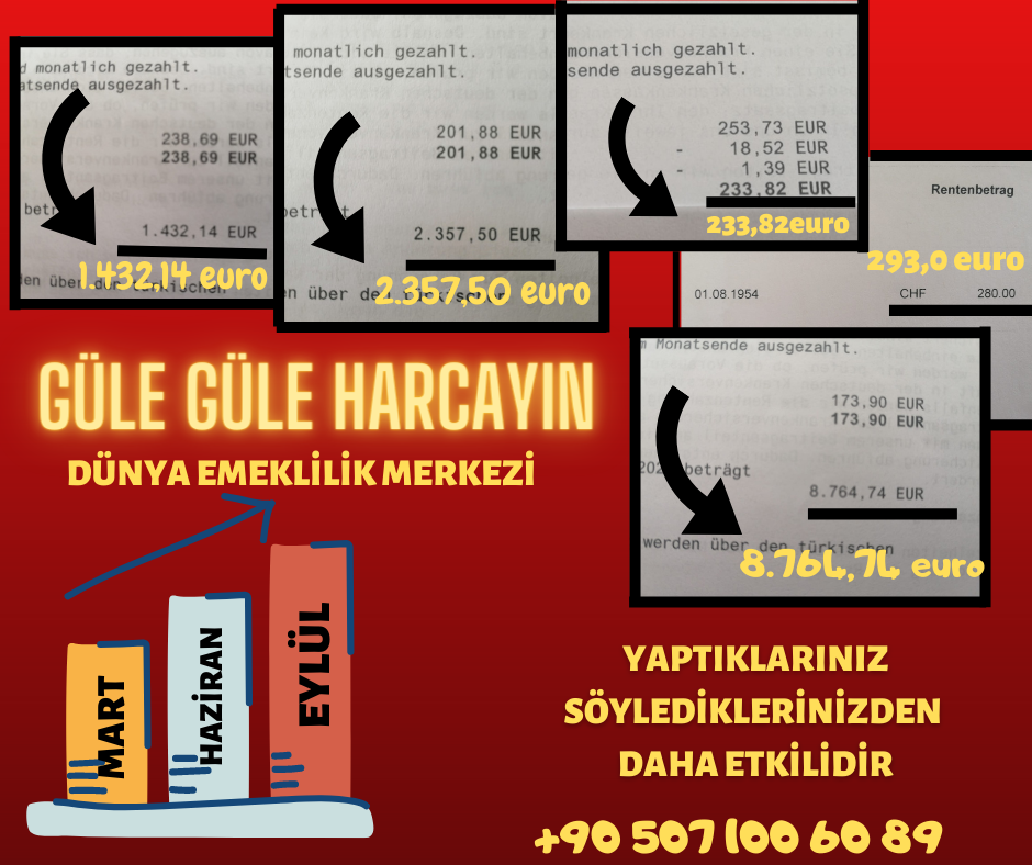 EMEKLİLİK SIRASI SİZDE !...