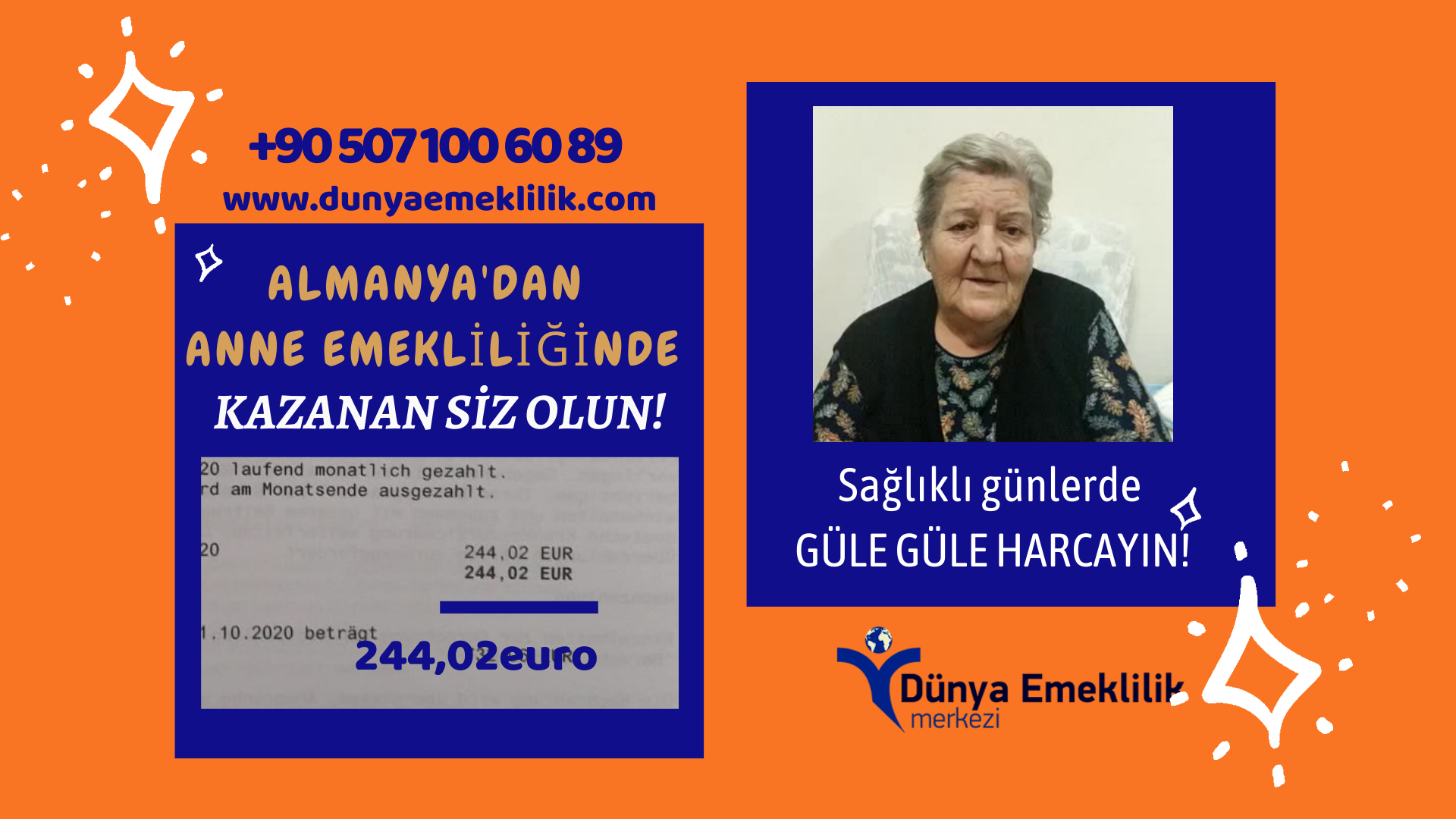 Almanyadan emeklilik maaşı