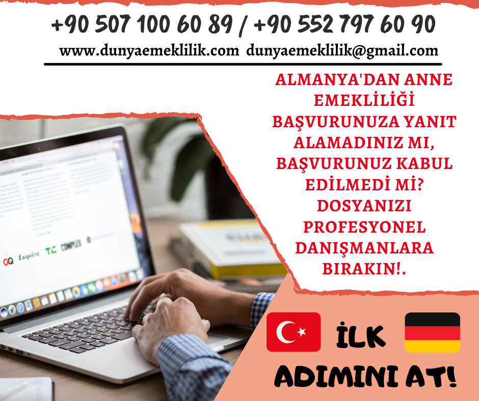 almanya emeklilik maaşları