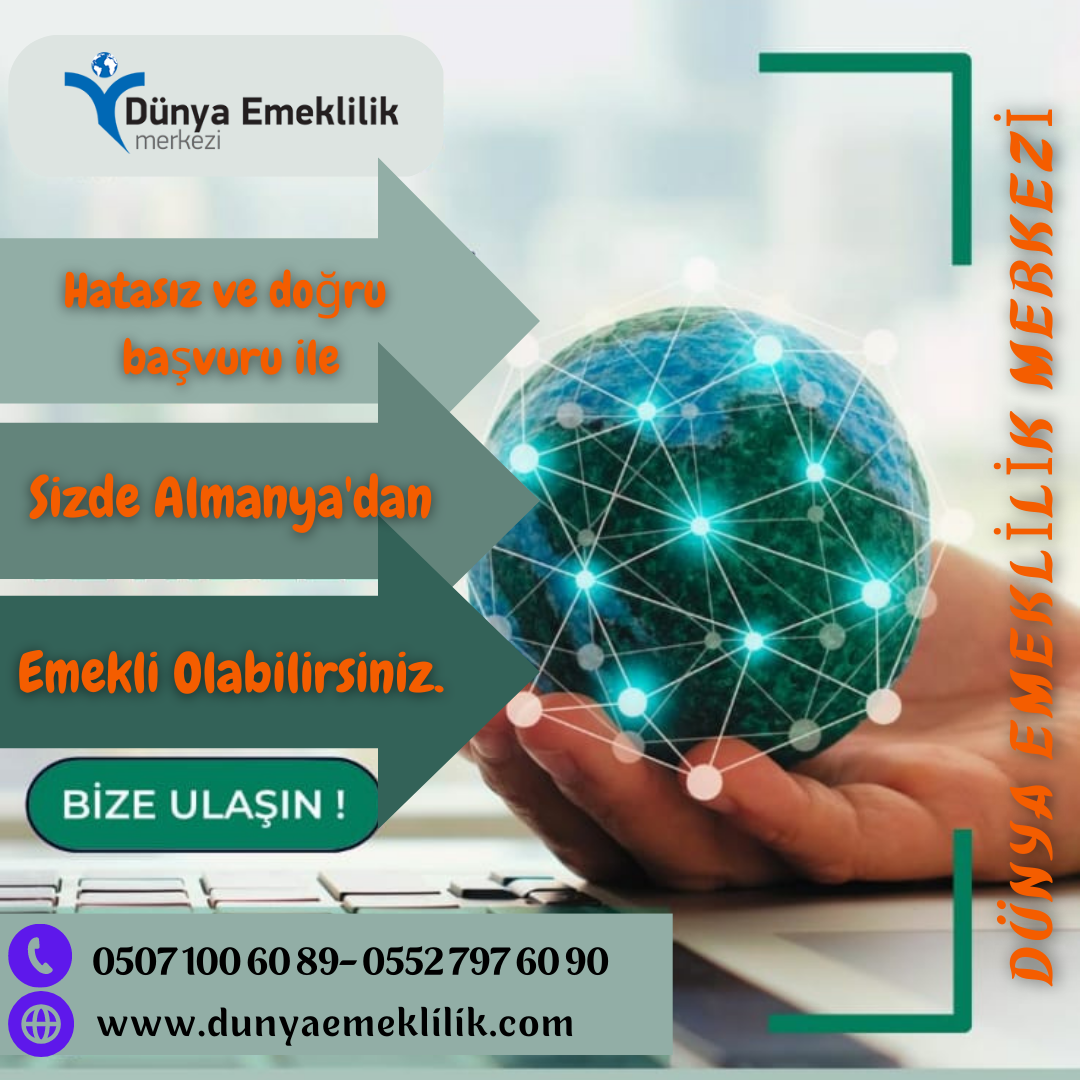 Almanyadan Anne emekliliği maaşı için HAREKETE GEÇİN