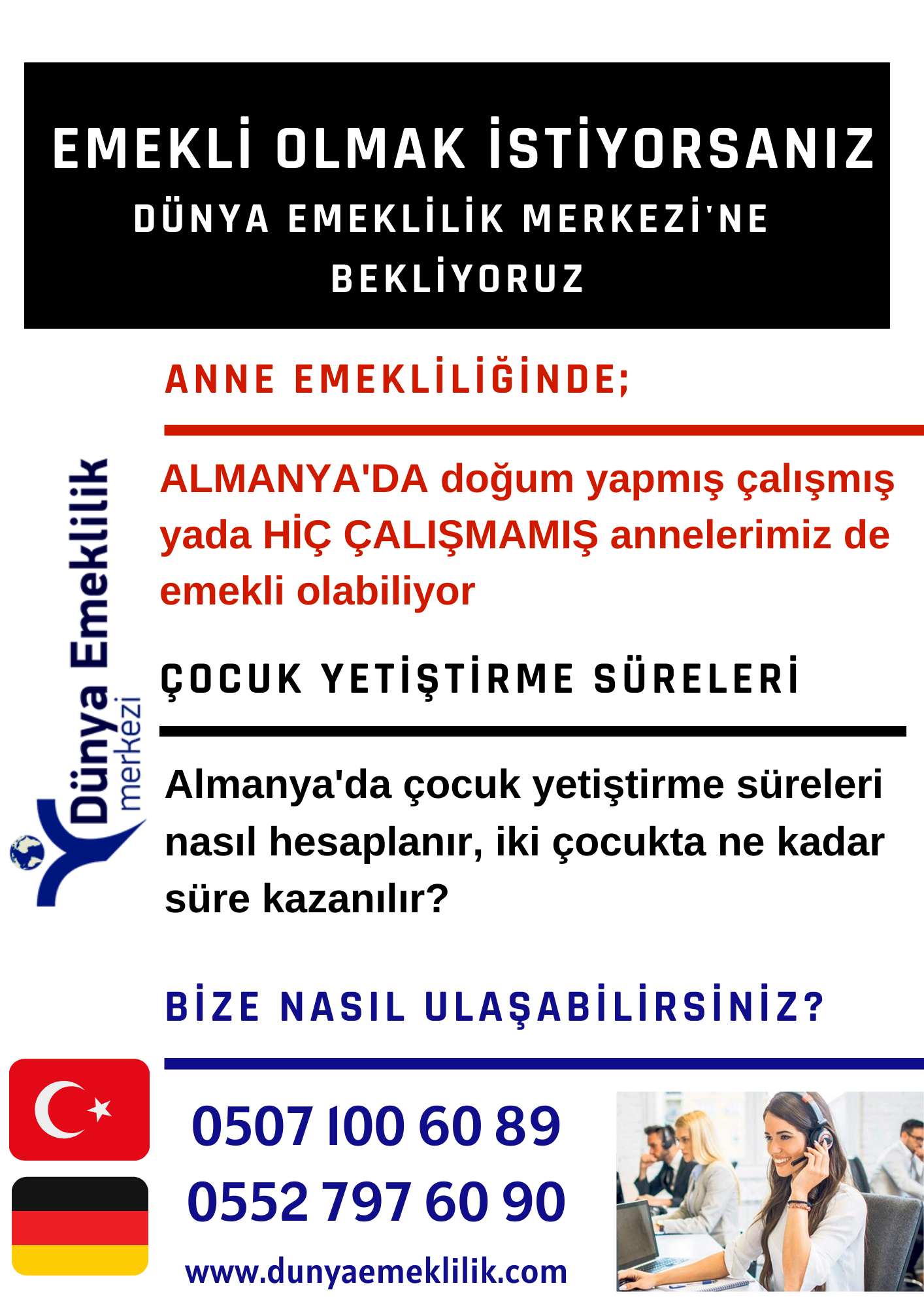 Almanya'da emeklilik maaşı