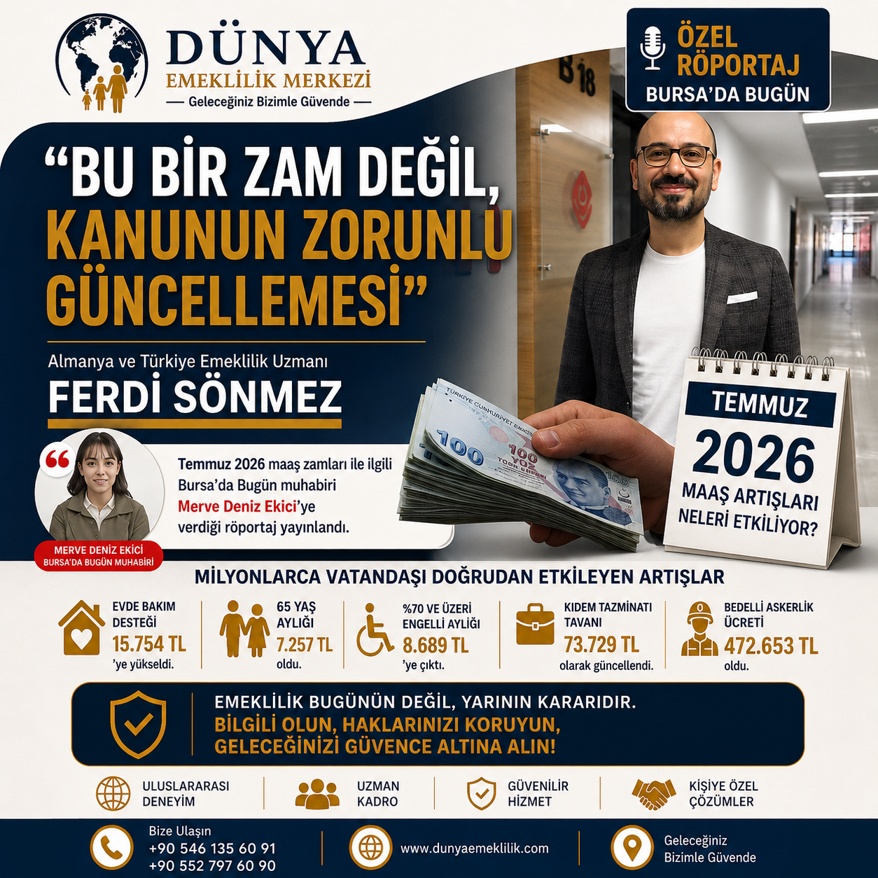 "Bu Bir Zam Değil, Kanunun Zorunlu Güncellemesi"