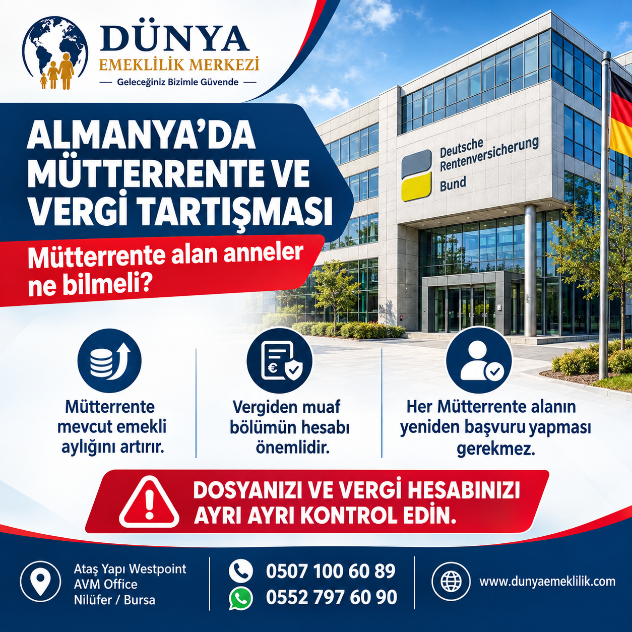 Almanya'da annelerin emekliliğinde vergi tartışması büyüyor: Mütterrente alanlar ne bilmeli?