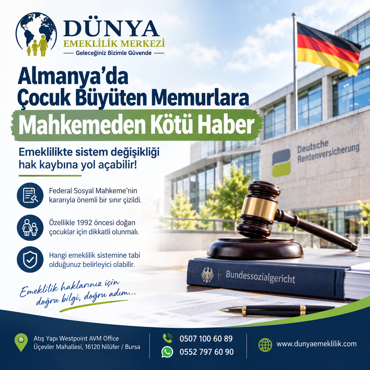 Almanya’da Çocuk Büyüten Memurlara Mahkemeden Kötü Haber