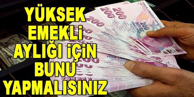 Emekli Maaşını Yükseltmenin Sihirli Formülü Var Mı ?